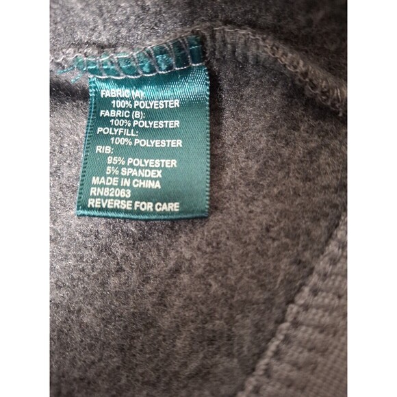 Arthur Beale Sweater Full Zip Mens XL Gray Padded Elbows Banded Waistline - Picture 7 of 9